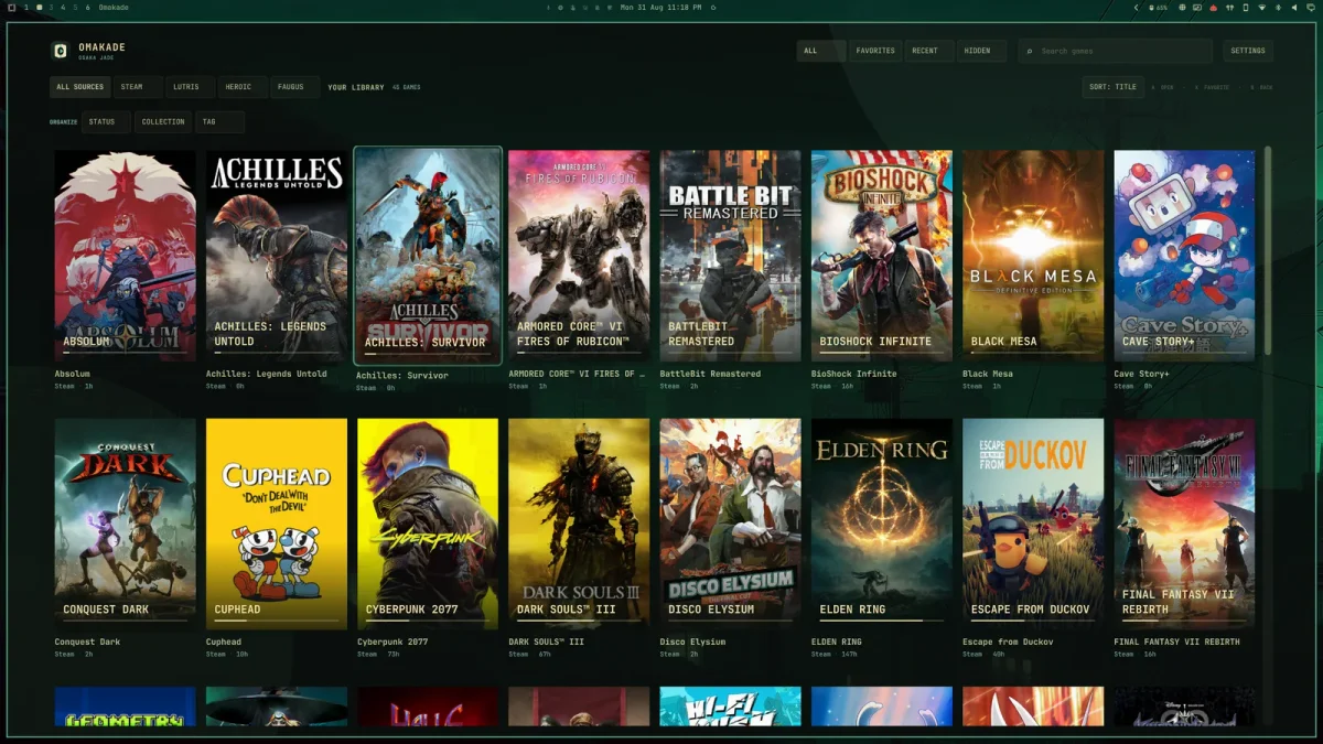 Omakade screenshot
